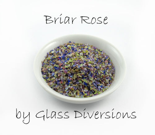 Briar Rose frit blend by Glass Diversions
