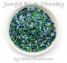 Load image into Gallery viewer, Jungle River Chunky Frit Blend COE 96