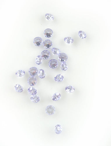 Lavender CZs Round