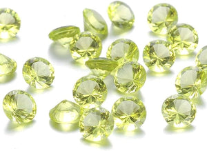 Peridot Green CZs Round