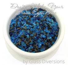 Load image into Gallery viewer, Don&#39;t It Make Your Brown Eyes Blue frit blend by Glass Diversions