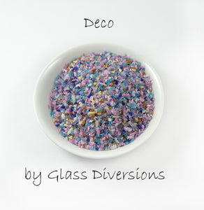Deco frit blend by Glass Diversions