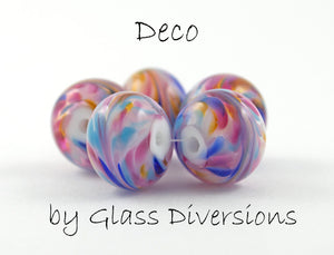 Deco frit blend by Glass Diversions