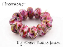 Load image into Gallery viewer, Firecracker frit blend by Glass Diversions - beads by Sheri Chase Jones