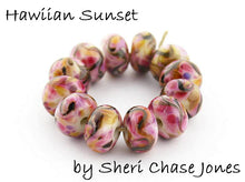 Load image into Gallery viewer, Hawaiian Sunset frit blend by Glass Diversions - beads by Sheri Chase Jones