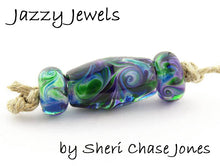 Load image into Gallery viewer, Jazzy Jewels frit blend by Glass Diversions - beads by Sheri Chase Jones