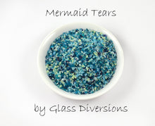 Load image into Gallery viewer, Mermaid Tears frit blend by Glass Diversions