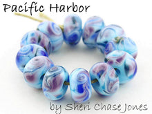Load image into Gallery viewer, Pacific Harbor frit blend by Glass Diversions - beads by Sheri Chase Jones