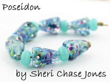 Load image into Gallery viewer, Poseidon frit blend by Glass Diversions - beads by Sheri Chase Jones