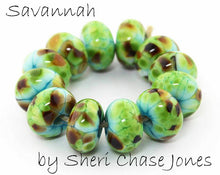 Load image into Gallery viewer, Savannah frit blend by Glass Diversions - beads by Sheri Chase Jones