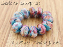 Load image into Gallery viewer, Sedona Surprise by Glass Diversions - beads by Sheri Chase Jones