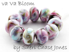 Load image into Gallery viewer, Va Va Bloom frit blend by Glass Diversions - beads by Sheri Chase Jones