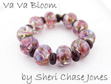 Load image into Gallery viewer, Va Va Bloom frit blend by Glass Diversions - beads by Sheri Chase Jones