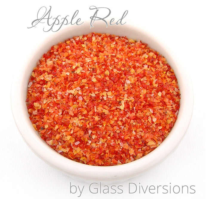 Apple Red Frit Blend by Glass Diversions