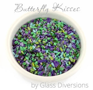 Butterfly Kisses Frit blend by Glass Diversions