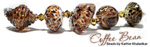 Load image into Gallery viewer, Glass Diversions Coffee Bean frit blend - Beads by Kathie Khaladkar