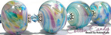 Load image into Gallery viewer, Cotton Candy frit blend by Glass Diversions - beads by Kathie Khaladkar