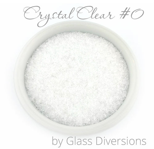 Crystal Clear Frit Size #0 by Glass Diversions