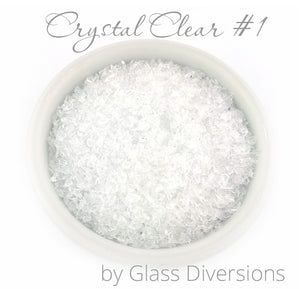 Crystal Clear frit size #1 by Glass Diversions