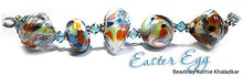 Load image into Gallery viewer, Easter Egg frit blend by Glass Diversions - beads by Kathie Khaladkar