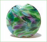 Emerald Isle frit blend by Glass Diversions