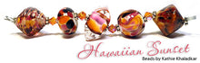 Load image into Gallery viewer, Hawaiian Sunset frit blend by Glass Diversions - beads by Kathie Khaladkar