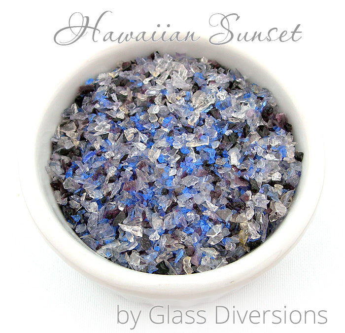 Hawaiian Sunset frit blend by Glass Diversions