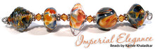 Load image into Gallery viewer, Imperial Elegance frit blend by Glass Diversions - beads by Kathie Khaladkar