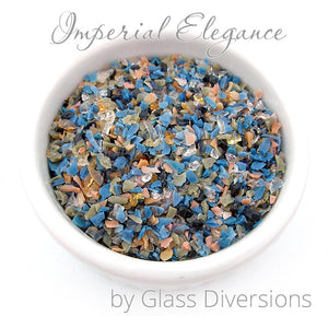 Imperial Elegance frit blend by Glass Diversions