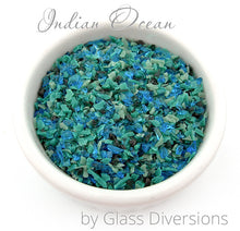Load image into Gallery viewer, Indian Ocean frit blend by Glass Diversions