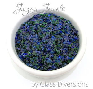 Jazzy Jewels frit blend by Glass Diversions
