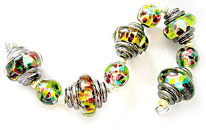 Kismet frit blend by Glass Diversions