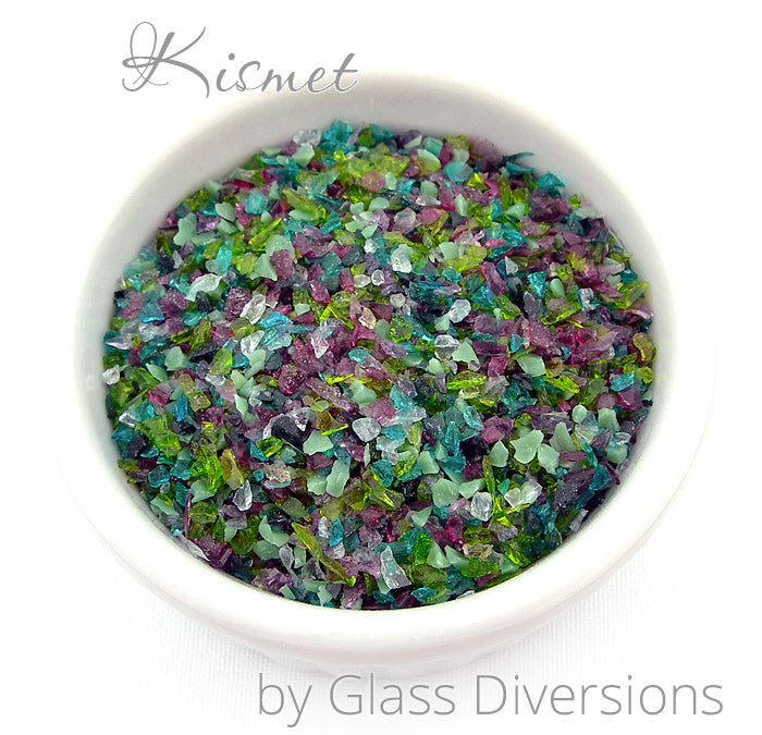 Kismet frit blend by Glass Diversions