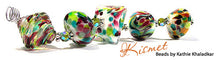 Load image into Gallery viewer, Kismet frit blend by Glass Diversions - beads by Kathie Khaladkar