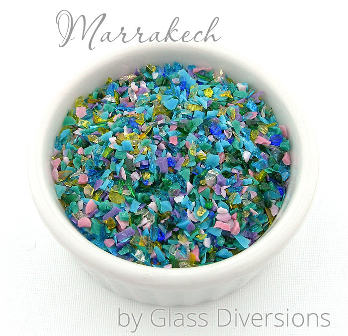 Marrakech frit blend by Glass Diversions