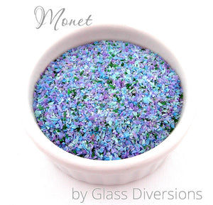 Monet frit blend by Glass Diversions
