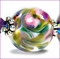 Load image into Gallery viewer, Monet frit blend by Glass Diversions - beads by Kathie Khaladkar