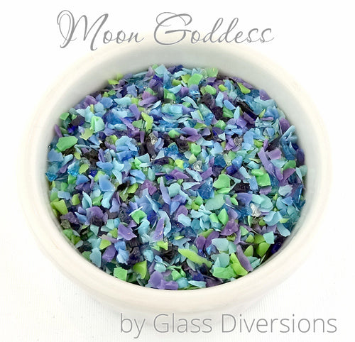 Moon Goddess frit blend by Glass Diversions