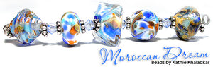 Moroccan Dream by Glass Diversions - beads by Kathie Khaladkar