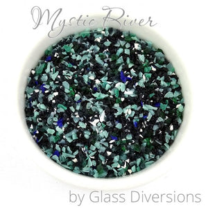 Mystic River frit blend by Glass Diversions
