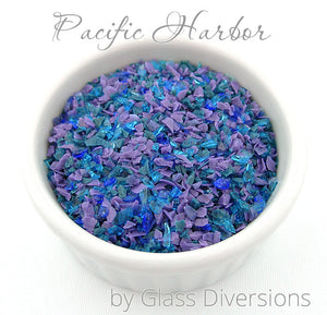 Pacific Harbor frit blend by Glass Diversions