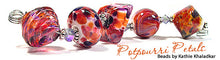 Load image into Gallery viewer, Potpourri Petals frit blend by Glass Diversions - beads by Kathie Khaladkar