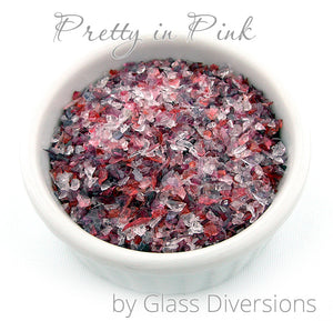 Pretty in Pink frit blend by Glass Diversions