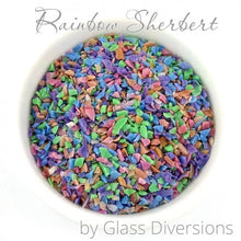 Load image into Gallery viewer, Rainbow Sherbert Frit Blend