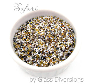 Safari frit blend by Glass Diversions
