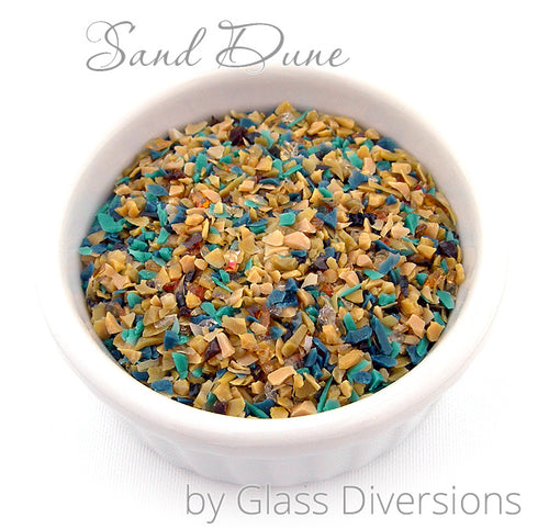 Sand Dune frit blend by Glass Diversions