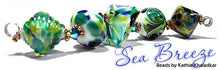 Load image into Gallery viewer, Sea Breeze frit blend by Glass Diversions - beads by Kathie Khaladkar