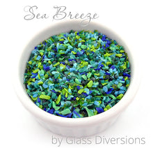 Load image into Gallery viewer, Sea Breeze frit blend by Glass Diversions