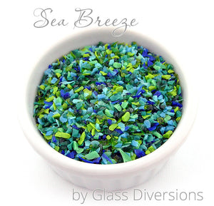 Sea Breeze frit blend by Glass Diversions