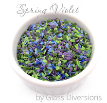 Load image into Gallery viewer, Spring Violet frit blend by Glass Diversions